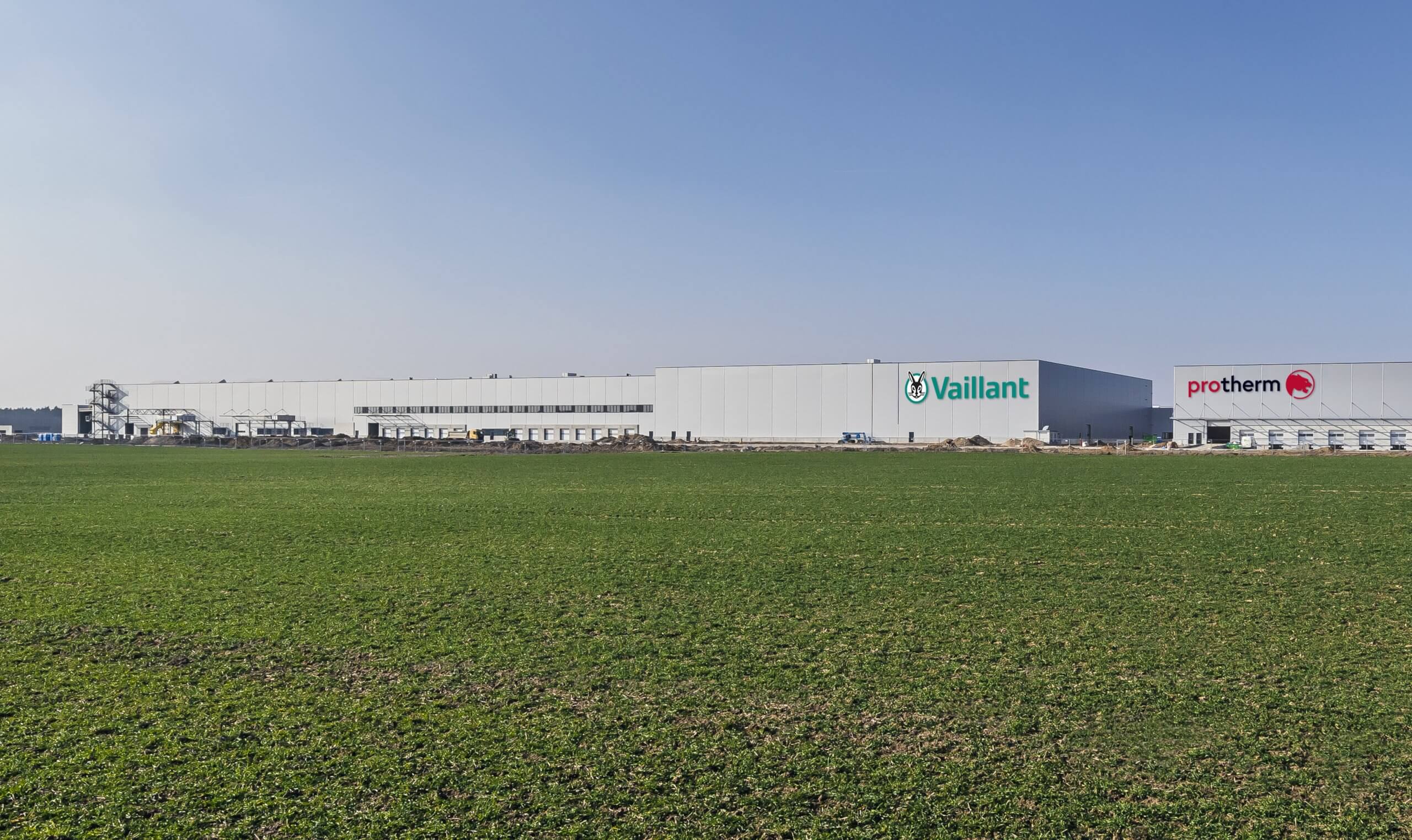 Die neue Vaillant Wärmepumpen Megafabrik in Senica, Slowakei