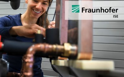 Wärmepumpe mit nur 146g Propan von Fraunhofer ISE