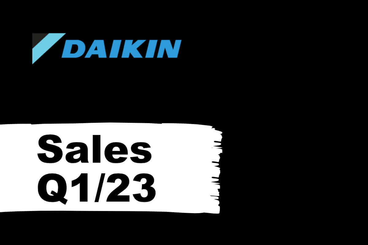 Daikin Sales Q1 23