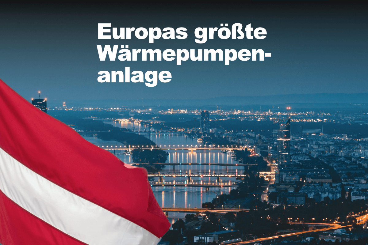 Europa grösste Wärmepumpe Wien