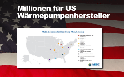 Diese Wärmepumpenhersteller erhalten Millionen US-Fördergeld